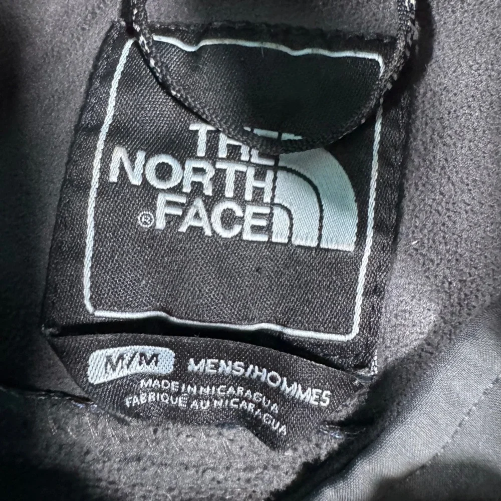 The North Face Apex Bionic Jacket Mens Medium Blue Grey Softshell Windproof Coat